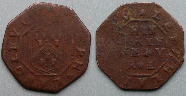 Lechlade, Ralph Langley 1669 halfpenny
